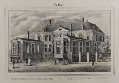 Ministerie van Koloniën, gebroeders De Lier, 1839, Haags Historisch Museum